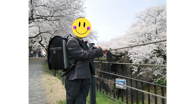 春の権現堂公園でランドセル姿のロケ撮影をしてきました！