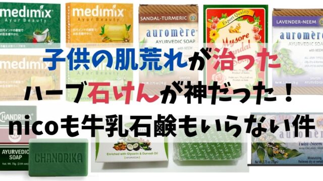 子供の肌荒れが治った石けんが神だった！nicoも牛乳石鹸もいらない件【ガチレポ】
