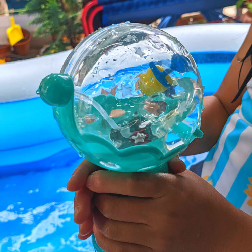 ぷかぷか水鉄砲（ダイソー）かわいいけどすぐ壊れるから注意して！